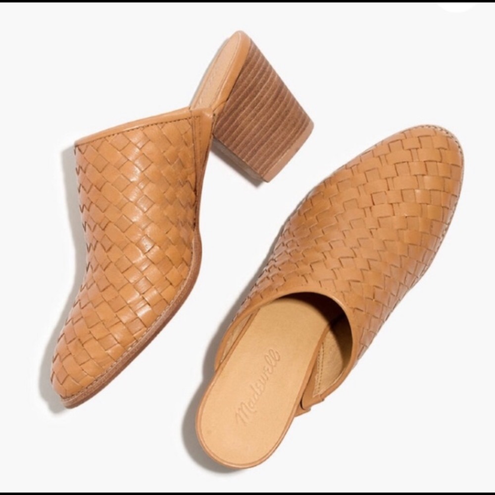 MADEWELL The Harper woven mules. Size 9